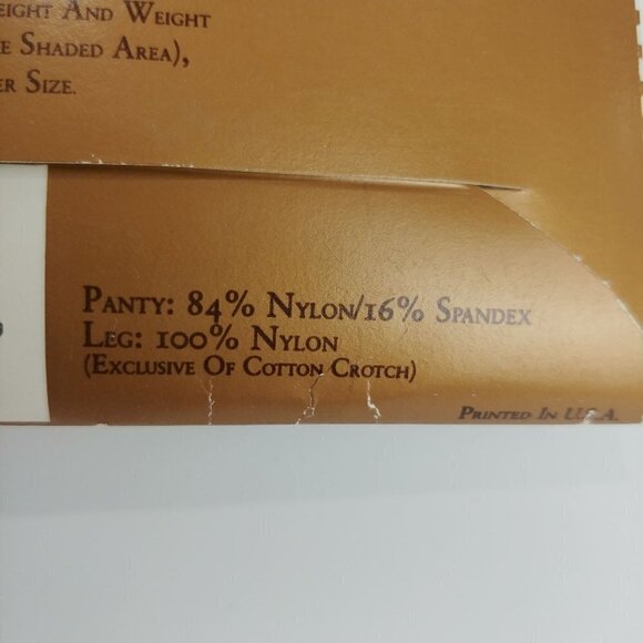 Evan-Picone Lot of 2 Vintage NWT The Silkee Sheer Control Top Pantyhose M‎ - Picture 8 of 9